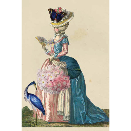 Carnet avec élastique - création M. Christian Lacroix