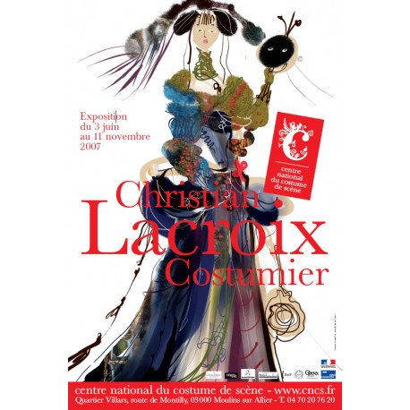 Affiche "Christian Lacroix, Costumier"