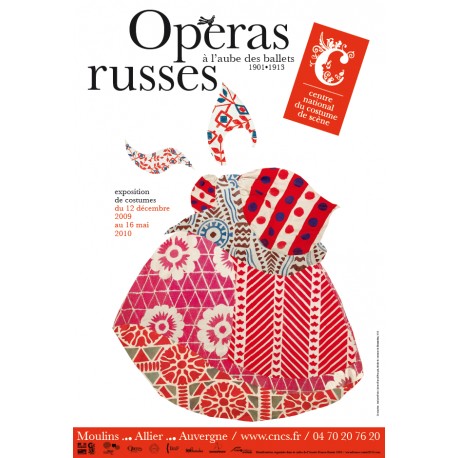 Affiche "Opéras russes, à l’aube des ballets russes"