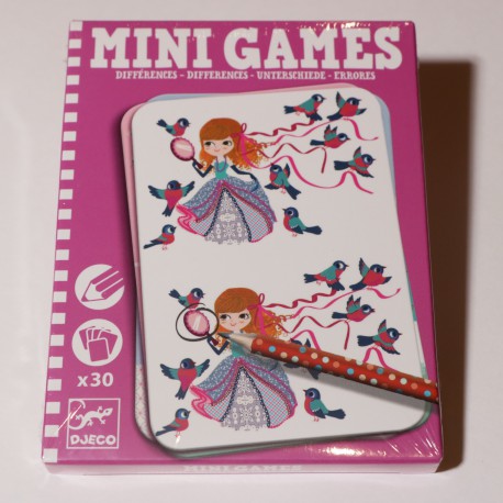 Djeco Mini Games Différences" fille"